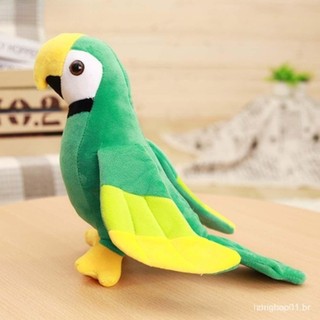 Papagaio Brinquedos De Pelúcia Bonitos 20/25cm Travesseiro Bonecos Animais | De Algodão