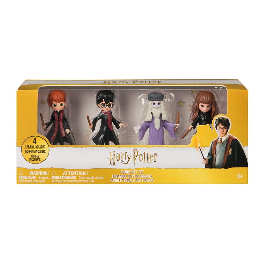 Harry Potter - Pack De 4 Mini Bonecos 6cm em Oferta na Shopee