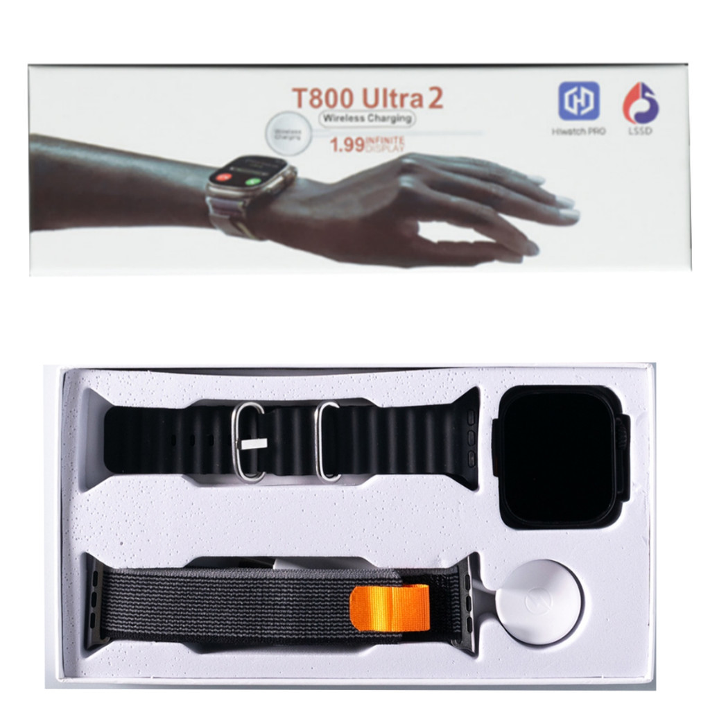Relógio Smart Watch T800 Ultra2 MAX Esportivo à Prova D'Água Sem Fio — foto 9