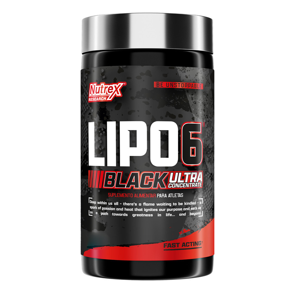 Termogênico Lipo-6 Black Ultra Concentrado 120 Cáps - Nutrex Research em Oferta na Shopee