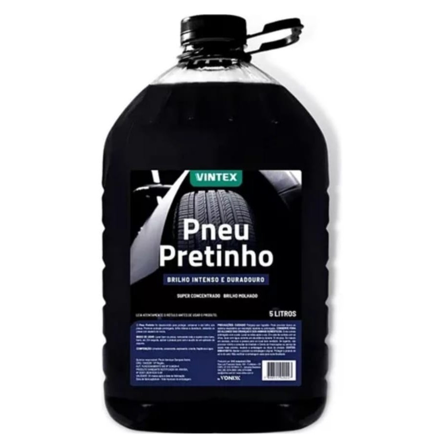 Pneu Pretinho Brilho Intenso Abrilhantador Vintex Vonixx 5l em Oferta na Shopee