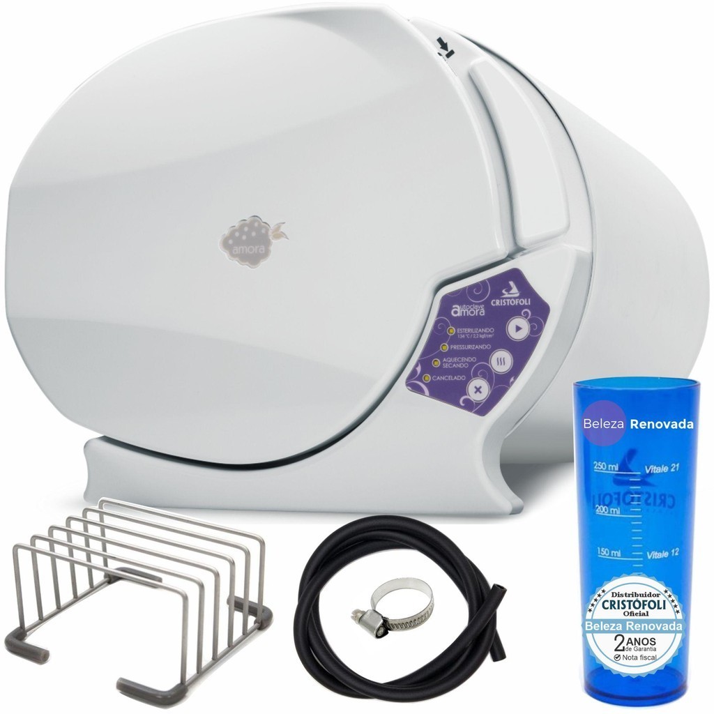 Autoclave Cristofoli Amora para Manicure Tatuador podologa