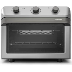 Forno Elétrico de Bancada Mueller 35L com Fritadeira Sem Óleo Air Fryer 127v Prata - MFB35G