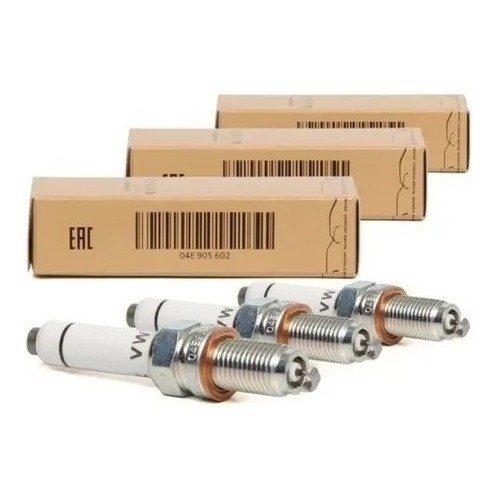 Jogo De Velas Golf Taos Polo Jetta Up Tsi Original Vw em Oferta na Shopee