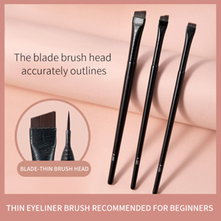 Escova De Maquiagem Blade Eyeliner , Sobrancelhas Plana De Ângulo Ultra Fino , Coloque Sob Os Olhos Detalhe Precisa em Oferta na Shopee