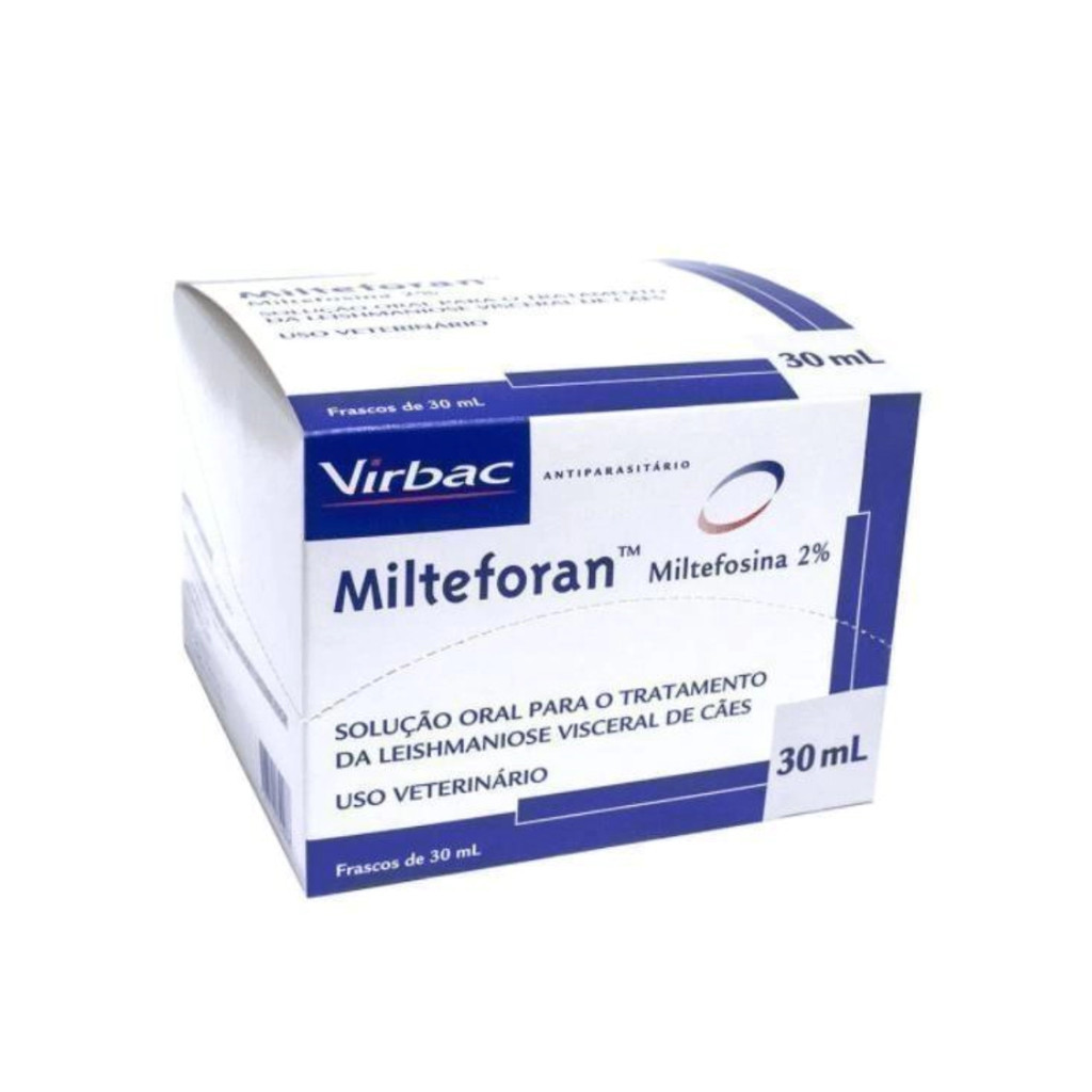 Milteforan Tratamento Contra Leishmaniose Virbac 30ml Cães em Oferta na Shopee