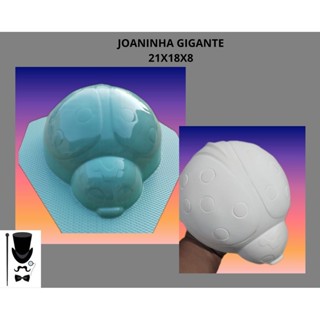 Molde Forma Artesanato de Gesso Joaninha Gigante 21x18x8 em Oferta na Shopee