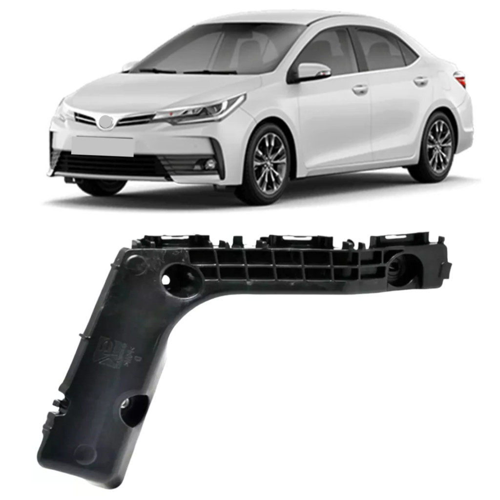 Suporte Guia Parachoque Dianteiro Corolla 2017 2018 2019 Lado Esquerdo