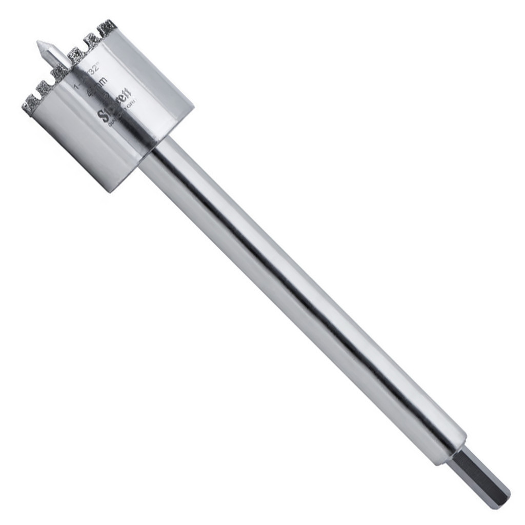 Serra Copo Diamantada 45mm Starrett com Haste DE045M em Oferta na Shopee