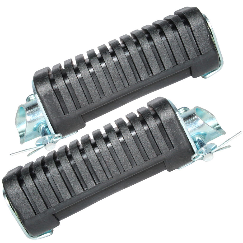 Par de pedaleira traseira completa CG125 CG150 ES ESD EX Fan Titan Start Sport para bacalhau