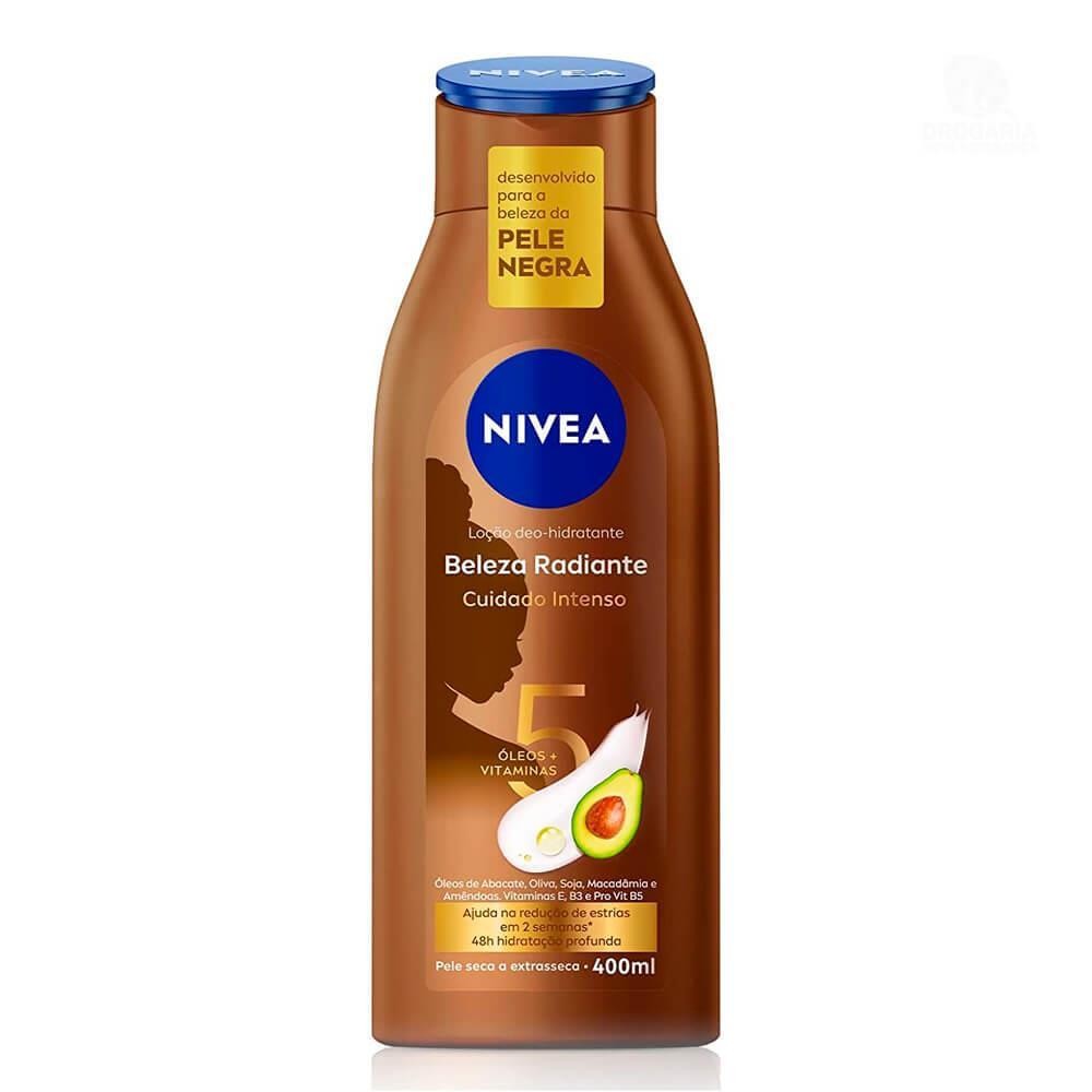 NIVEA LOÇÃO HIDRATANTE BELEZA RADIANTE COM 400ML em Oferta na Shopee