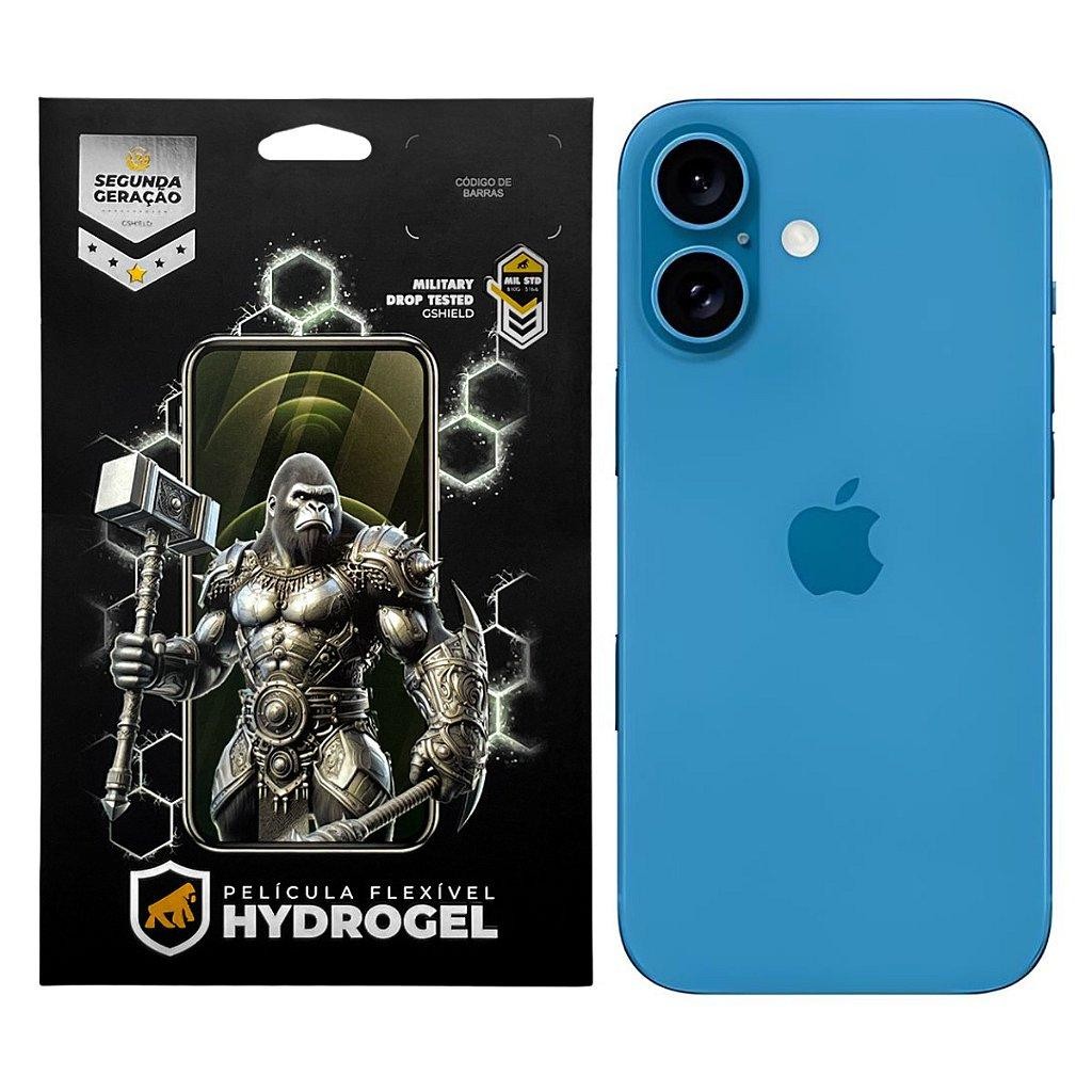 Película para iPhone 16 - Traseira Hydrogel HD - Gshield em Oferta na Shopee