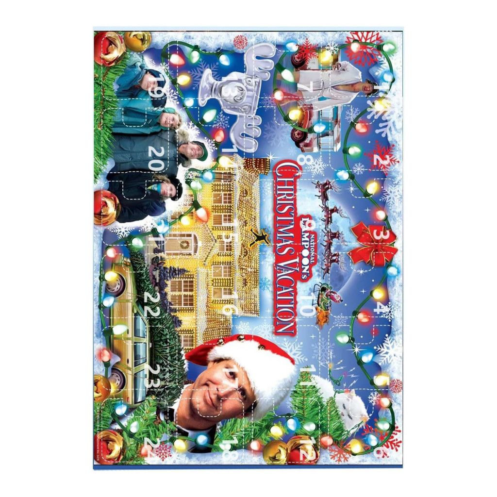 Christmas Advent Calendar for Kids Toy-filled 24 Days Surprise Box with Hanging Ornaments National Lampoon Vacation for Boys