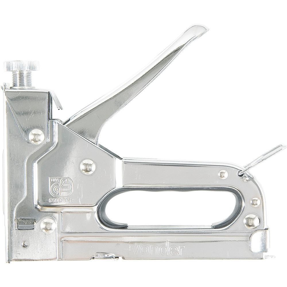 Grampeador Manual 4mm à 14mm para Tipo T, U e Reto com 600 peças Vonder Plus
