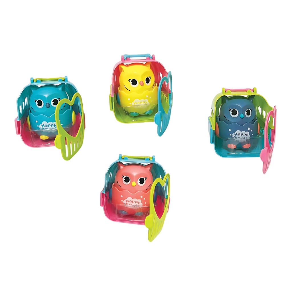 Brinquedo Infantil Coruja na Casinha Sortida e Unitária Coloria - 310200407 em Oferta na Shopee