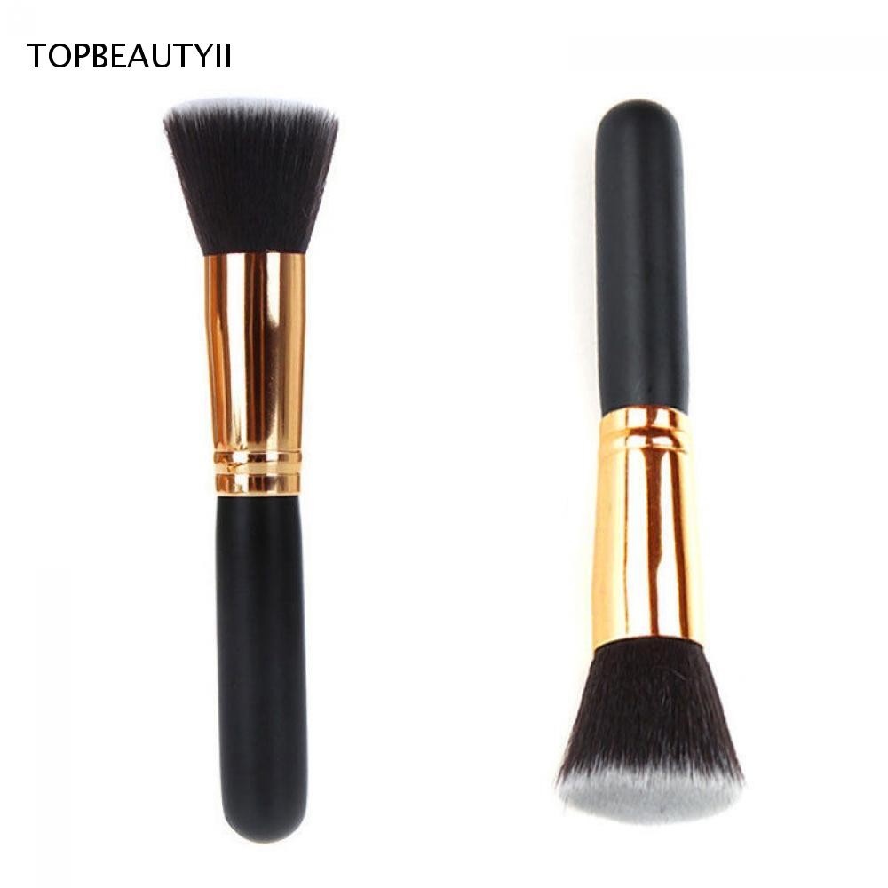 TOPBEAUTY Cosmética Kabuki Nariz Mulher Fundação Flat