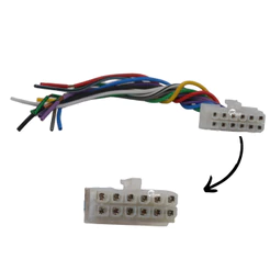 Chicote Plug Rádio Pionner 346 Antigo 323/ 346/436/523.