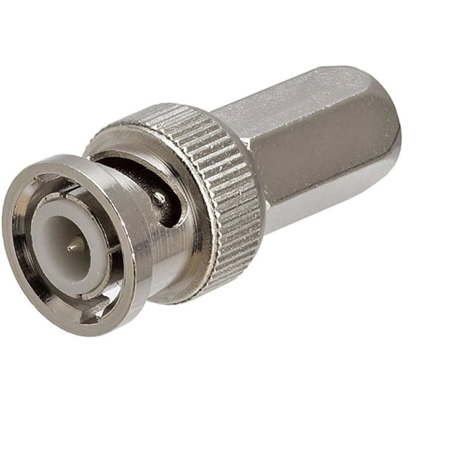 Kit 10 conector de rosca externa BNC, RG6, conjunto de 10 peças e 100 peças em Oferta na Shopee