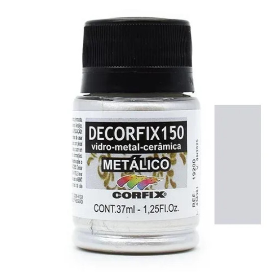 Tinta Decorfix 150 Metálica Corfix - 391 Branco (37 ml)