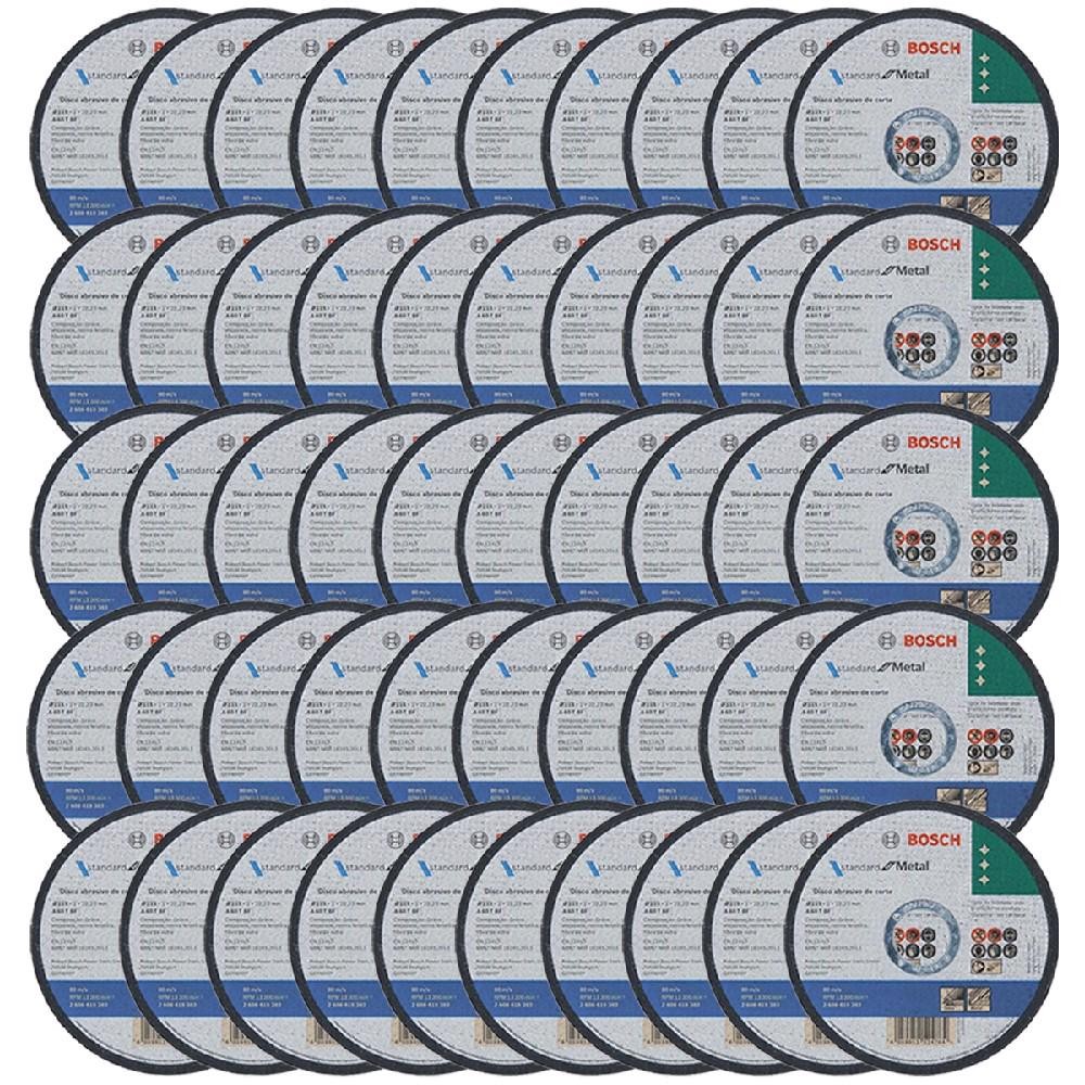 Kit Disco De Corte Deep Cut 4.1/2" X 1.0 X 7/8" - 50 Unidades (2608619383) - Bosch em Oferta na Shopee