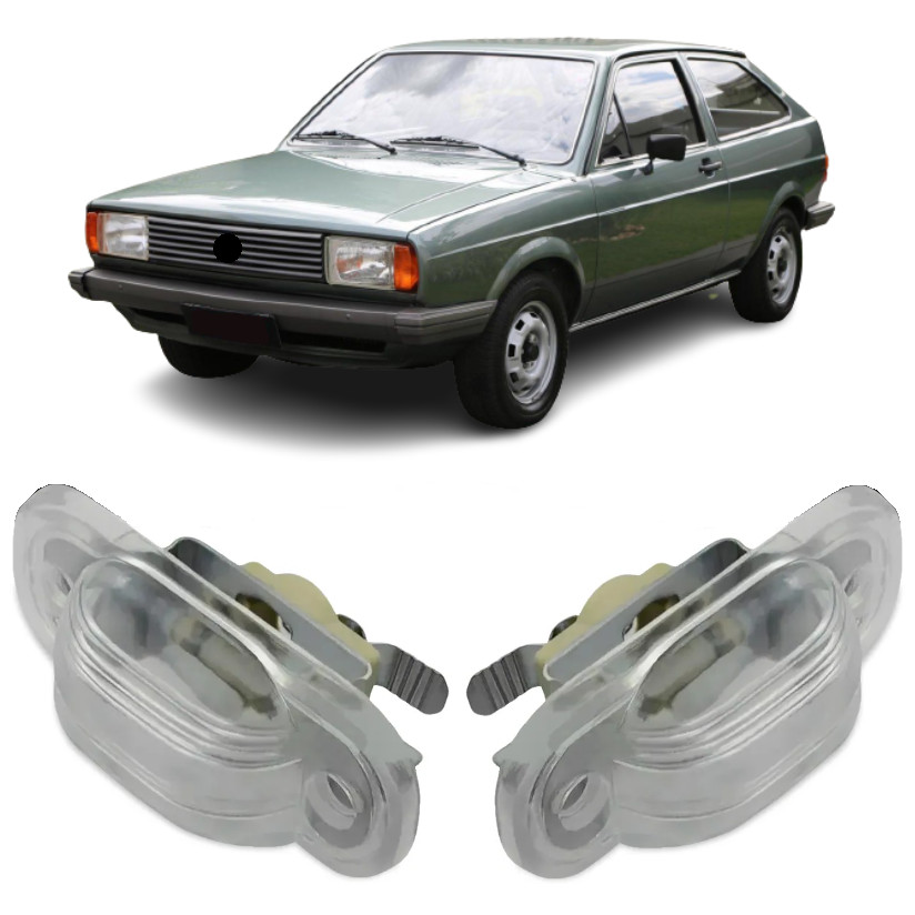 Par Luz Placa Gol Voyage Parati Saveiro 1986 1987 1988 1989 1990 1991 1992 1993 1994 Lanterna Placa Traseira em Oferta na Shopee