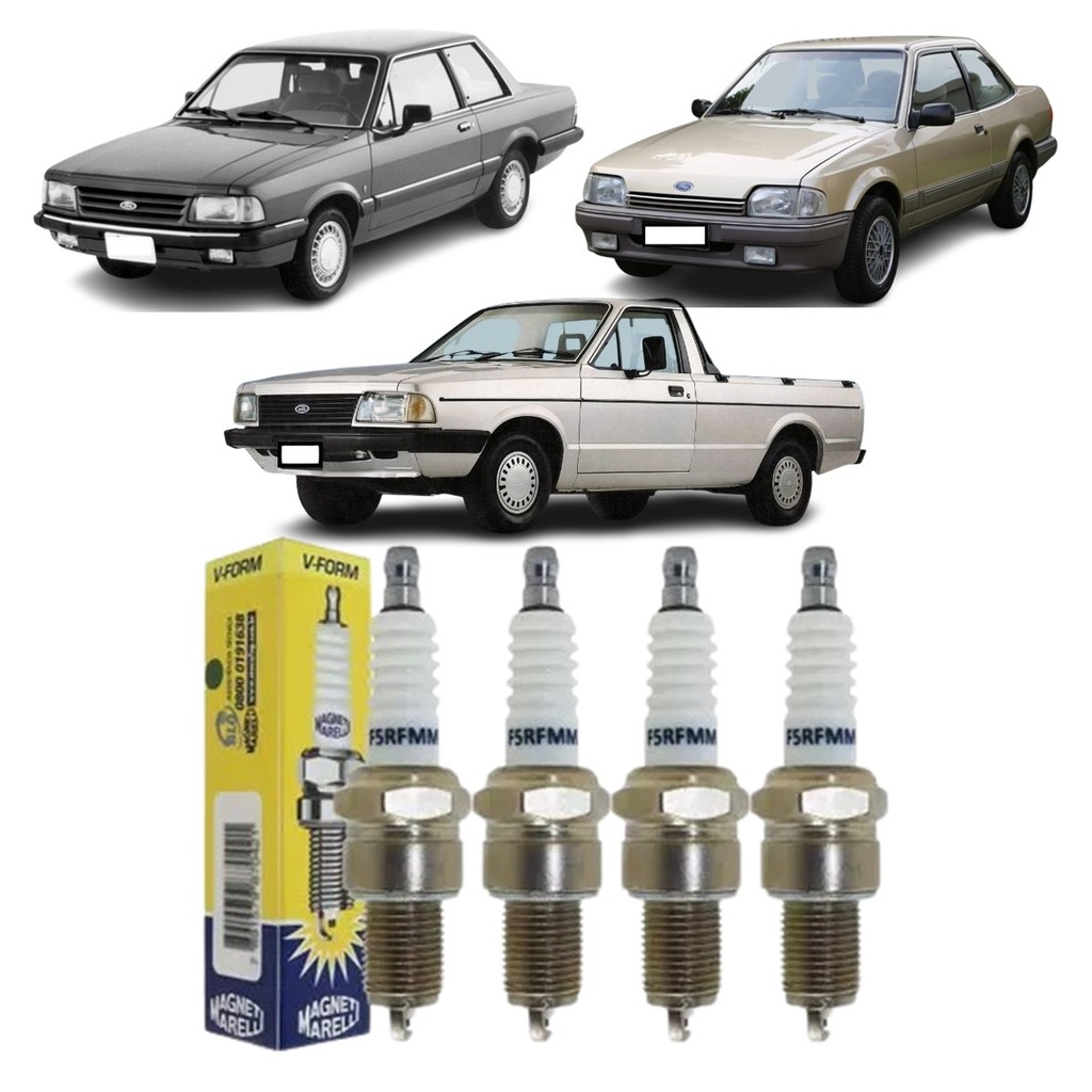 Jogo Vela Ignição Del Rey Pampa Verona 1.8 Ap Gap 0,8