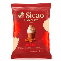 Chocolate em Pó 33% Cacau - 1,01kg - 1 unidade - Sicao - Rizzo