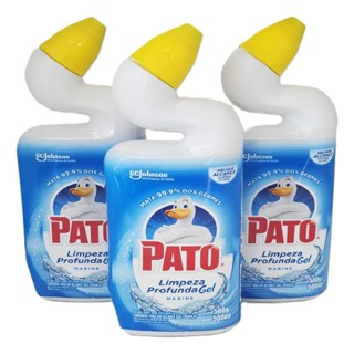 Desinfetante Pato Limpeza Profunda Marine Kit 3un em Oferta na Shopee