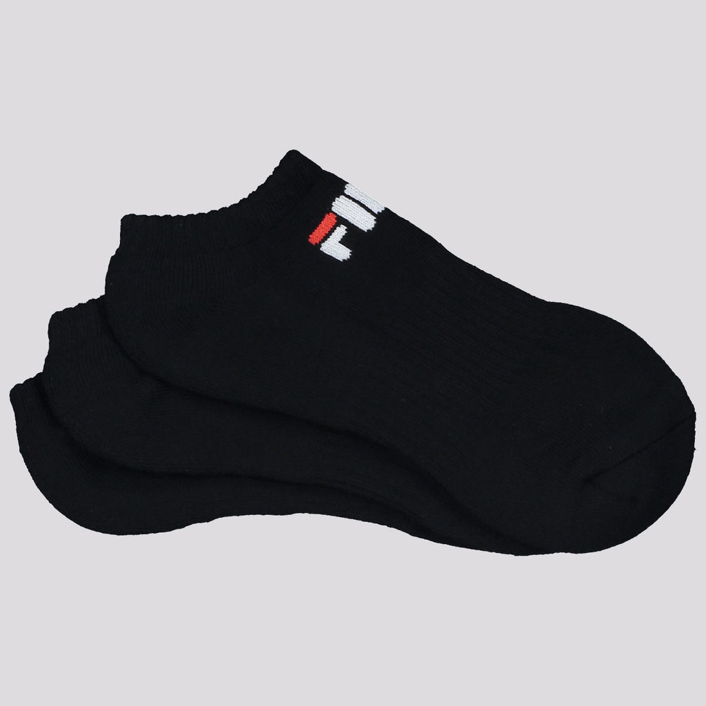 Kit Meia Fila 3 Pares Cano Curto Preto em Oferta na Shopee