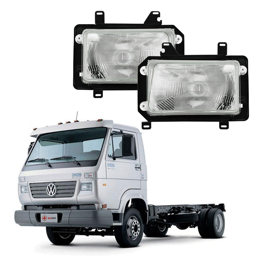 Par Farol Vw Worker Leve 7110 8120 8150 9150 Ano 2000 Á 2010 em Oferta na Shopee