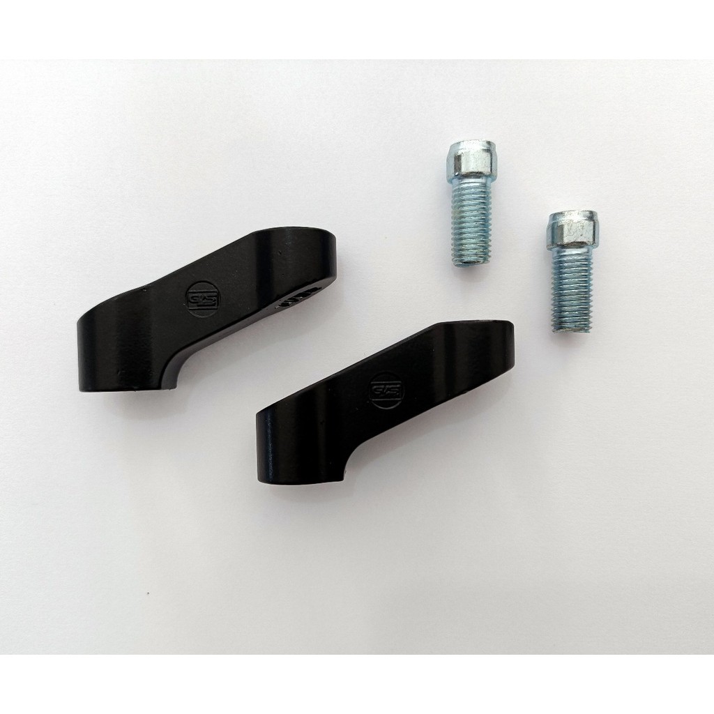 Extensor Retrovisor Parafuso Preto Gvs Par Yamaha em Oferta na Shopee