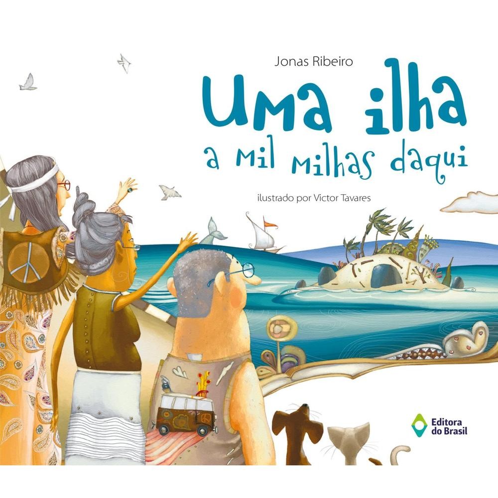 LIVRO INFANTIL. UMA ILHA A MIL MILHAS DAQUI. JON KLASSEN EDITORA DO BRASIL