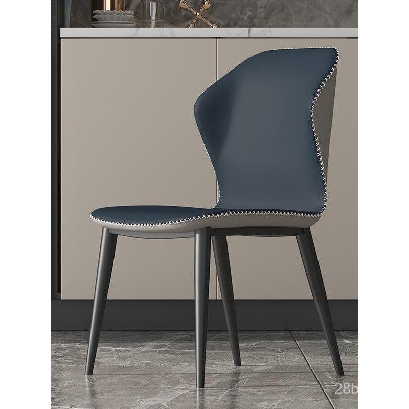Cadeiras de mesa de jantar simples, cadeiras leves de restaurante de estilo luxuoso, promocao