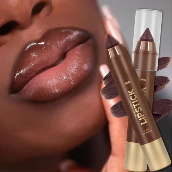 FIT COLORS Caneta Delineadora Labial De Ponta Fina Névoa Macia Matte Lip Crayon Sexy Marrom Vermelho Batom Lápis Contour em Oferta na Shopee