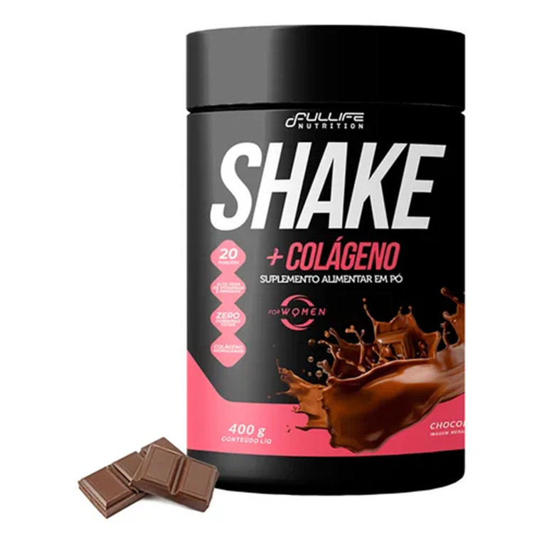 Shake Substituto De Refeição C/ Colágeno 400g Fullife