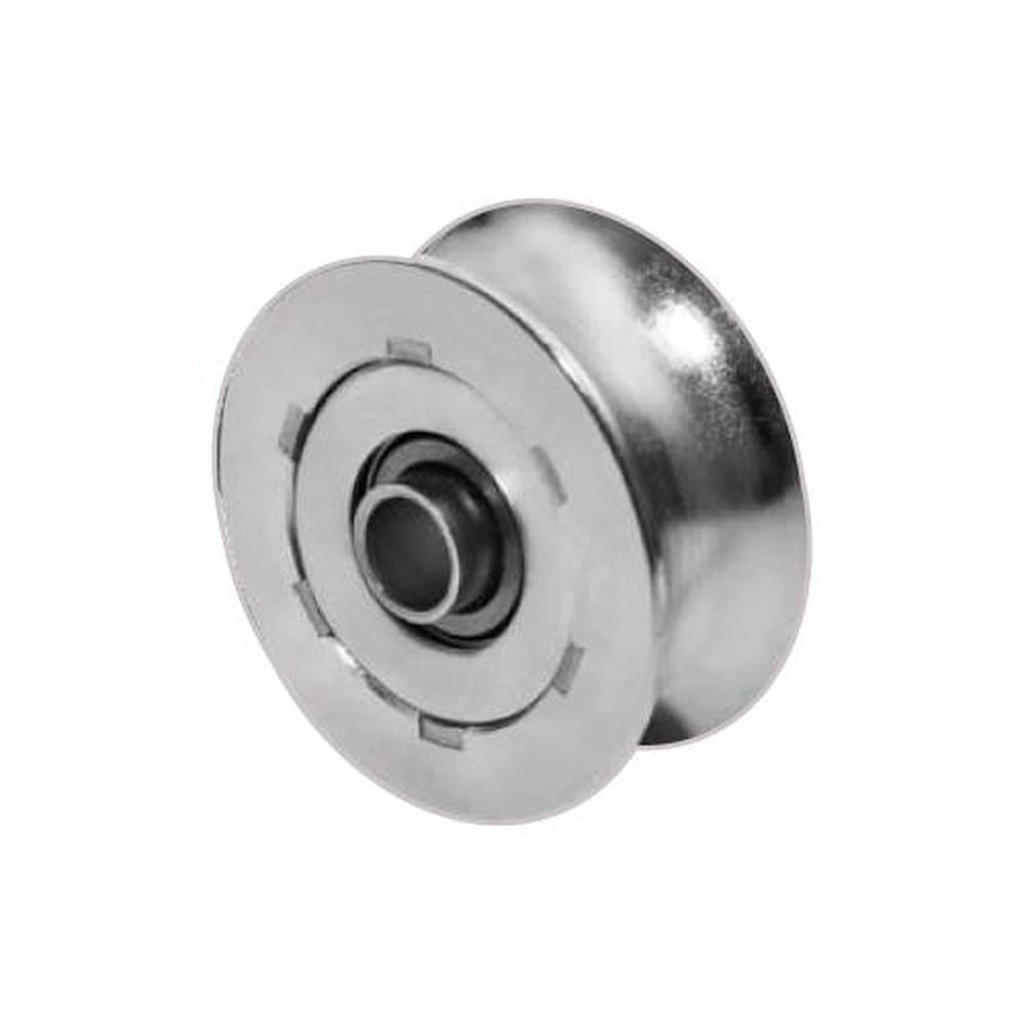 Roldana Ferro Fundido 60mm (2 1/2") Cano 1/2" - Uso em Portões - Ferrosul