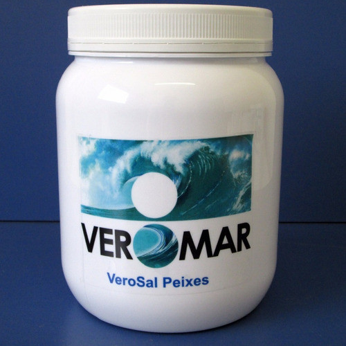 Sal Marinho Veromar Verosal Peixes 2kg Faz Até 60l P Aquário
