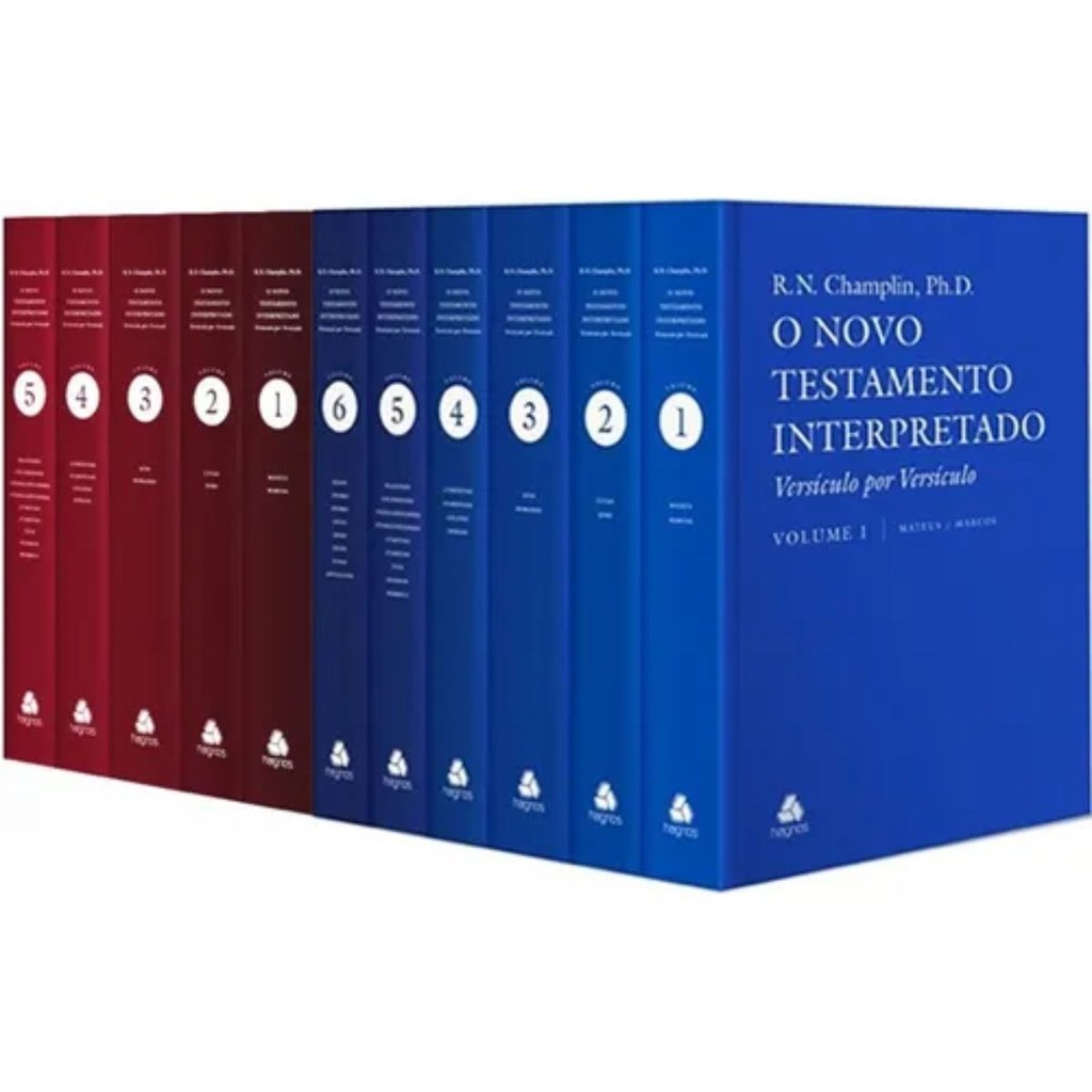 Comentário Bíblico Completo Antigo e Novo Testamento | Capa Dura | Russel N Champlin em Oferta na Shopee