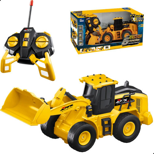 Trator De Controle Remoto Brinquedo Para Crianças Fenix