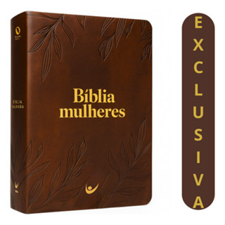 Bíblia Mulheres Folhas Marrom | Viviane Martinello | Naa | Com Espaço Para Anotações | Capa Luxuosa E Design Exclusivo em Oferta na Shopee