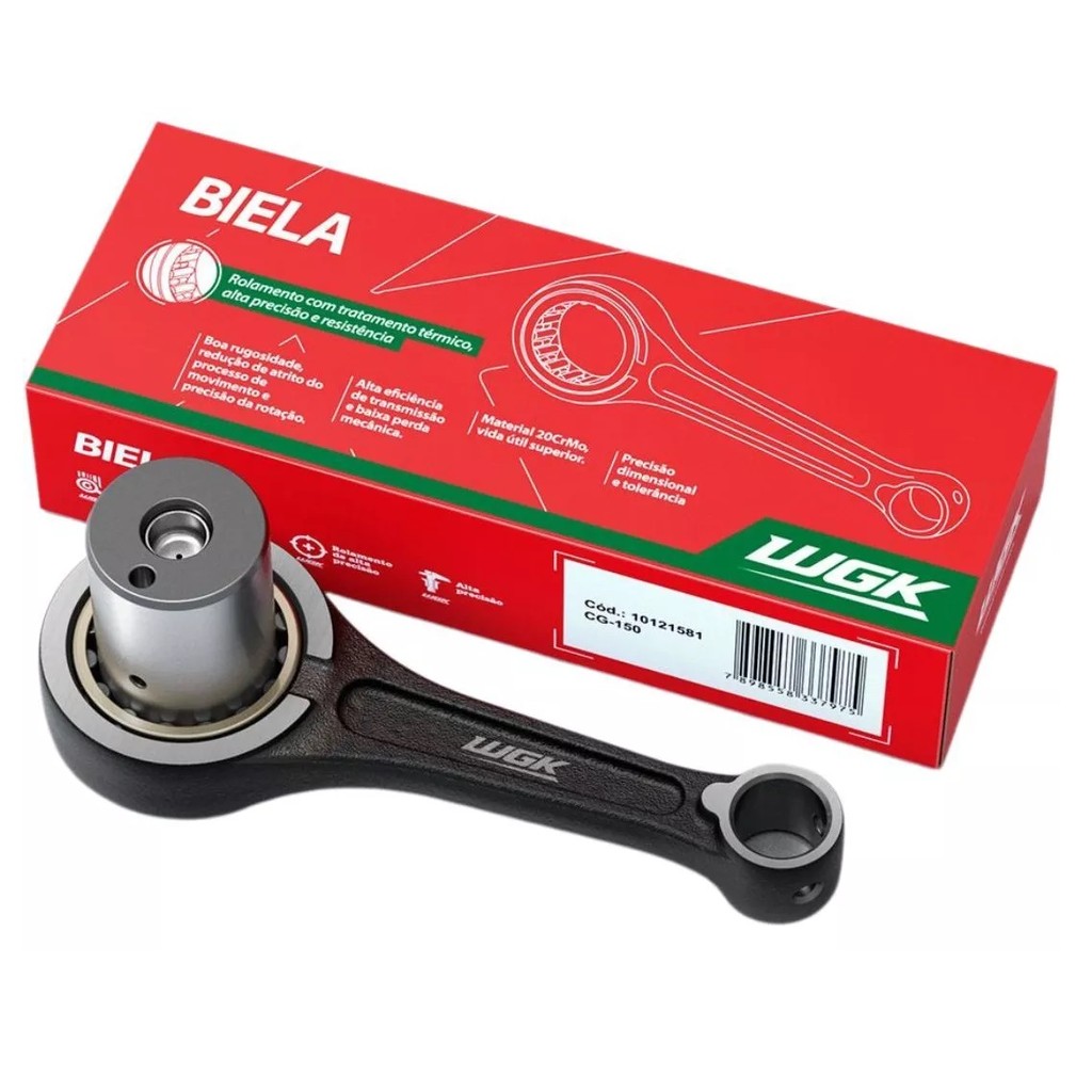 Biela Completa Cg Titan Fan 150 nxr Bros 150 Original Wgk