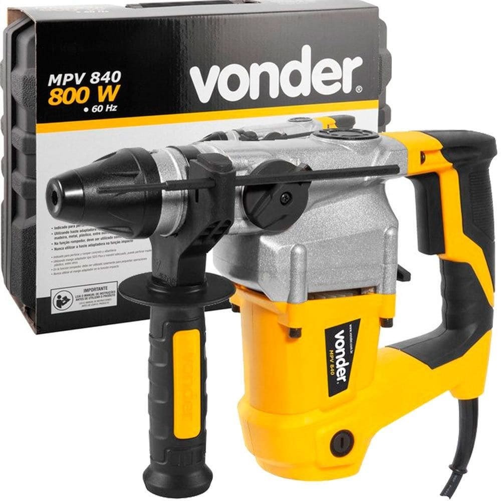 Martelete Perfurador/Rompedor 800W sds-plus - MPV840 Vonder - Home & Living