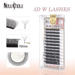 NewShow Cílios W Original com Selo Fio W/ 5 D W LASHES 0.07C/D/DD/Extensão de Cilios Alongamento