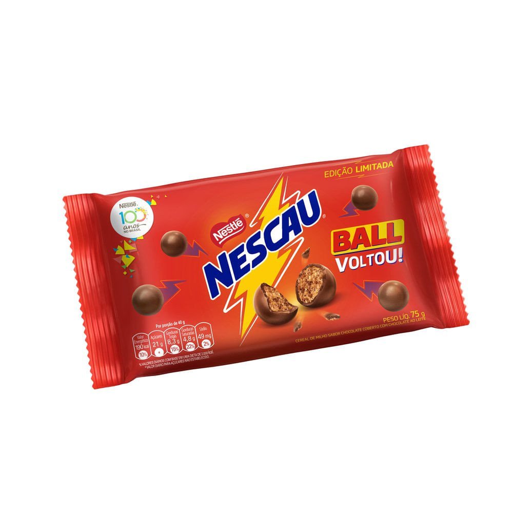 Chocolate Nescau Ball 75g - Food & Beverages