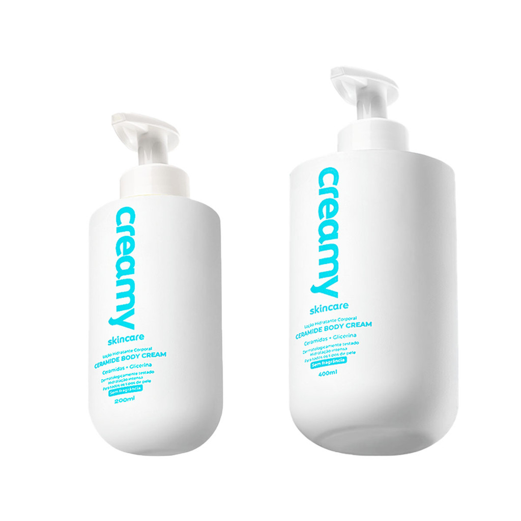 Loçao Hidratante Corporal Creamy Ceramide Body Cream em Oferta na Shopee