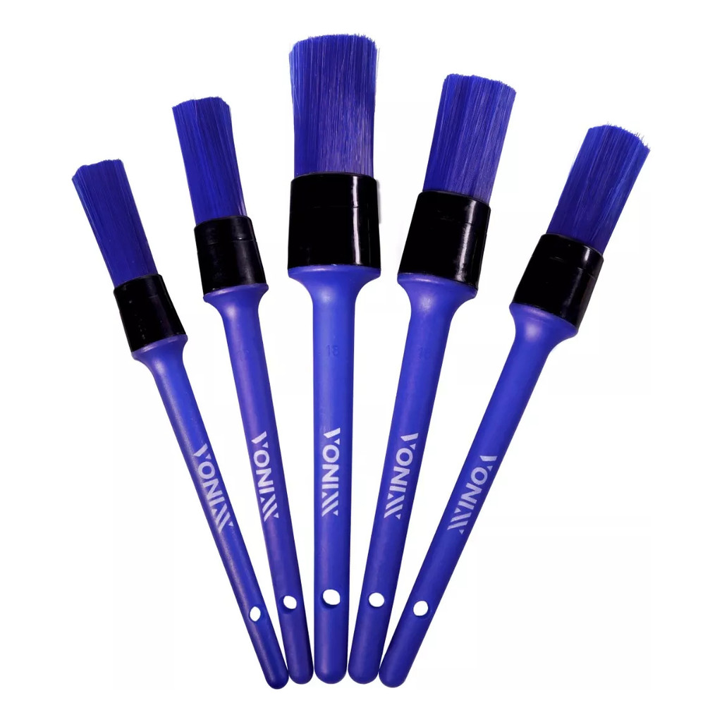 Kit De 5 Pinceis Para Detalhamento Externo Vonixx em Oferta na Shopee