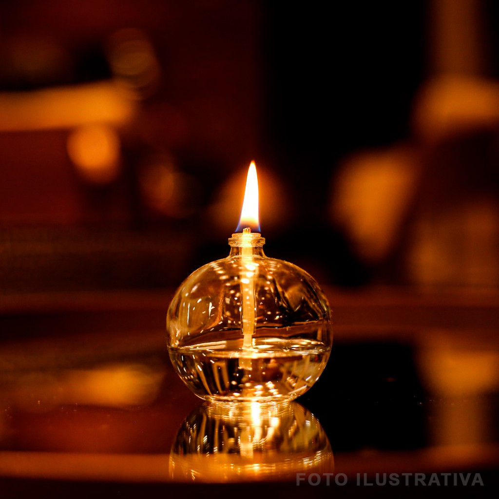 Vela Lamparina Decorativa Vidro Com ou Sem Fluidos Queima de 120hrs Para Todos Ambientes