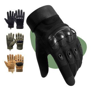 Luva Tática Militar Resistente para Airsoft, Paintball, Trilhas e Esportes Outdoor – Proteção e Conforto