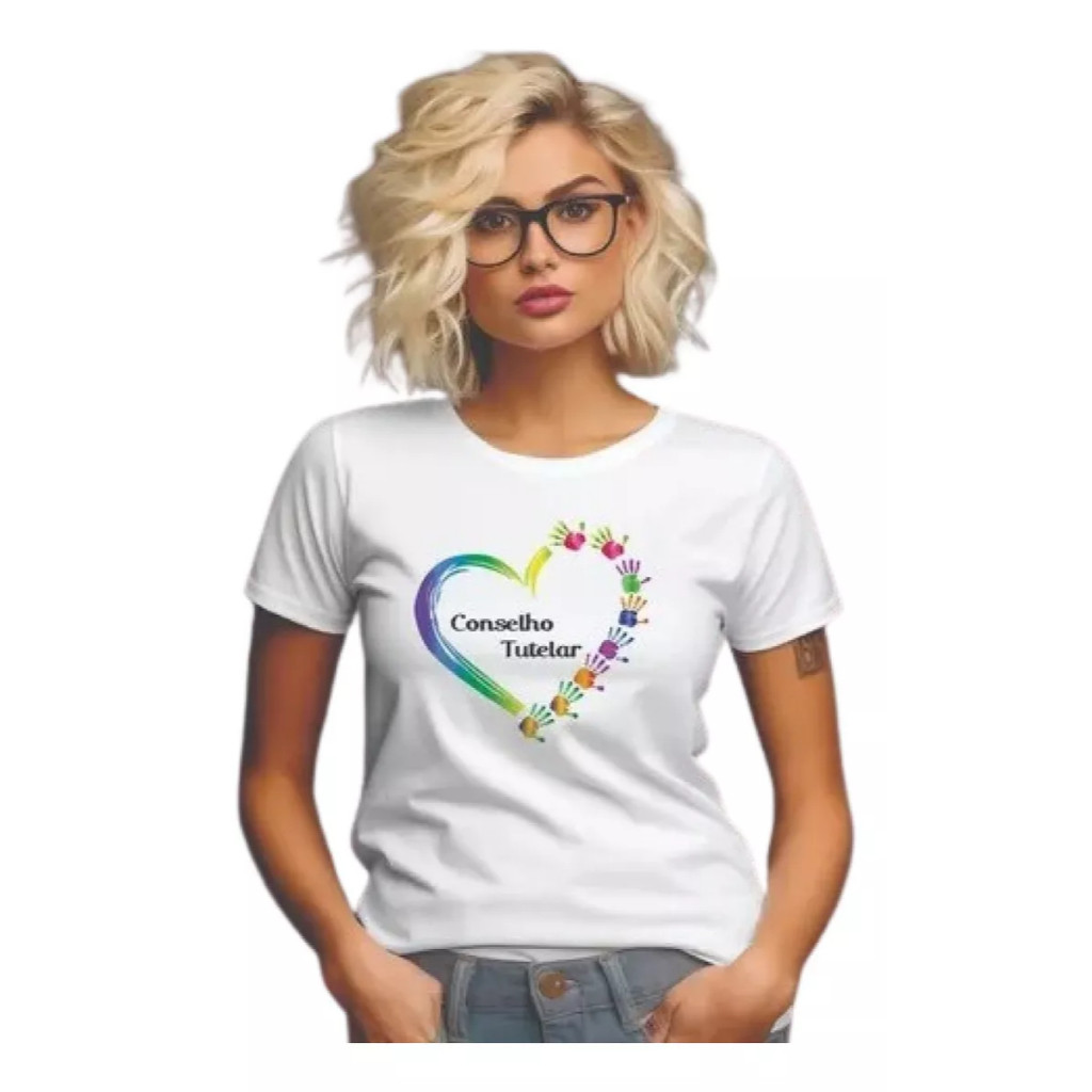 Linda Camisa Camiseta Conselho Tutelar Envio Imediato