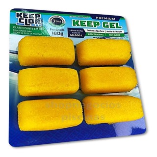 Clarificante em Gel para Piscina Chemie 6 Unidades 30g Cada Blister Tratamento Água em Oferta na Shopee